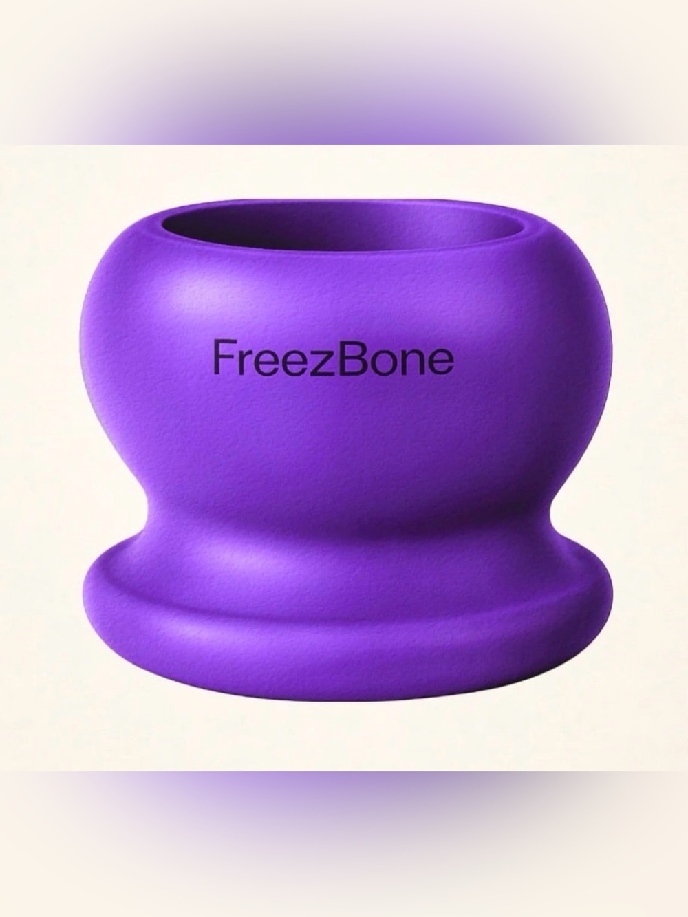 Freezbone L freezball NEW Dog Freezer chew toy sealed purple up to 80 pounds!